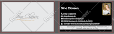 do 2 professional business card designs for you