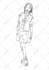 illustrate you as a zombie
