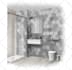 make bathroom interior illustration, sketch
