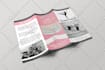 design professional tri fold brochure trifold