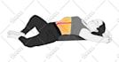 draw yoga and exercise poses illustration for facebook ads or post