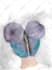 hand paint watercolor childrens book illustration