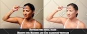 remove face spots retouch resize the image and smooth skin