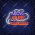design cannabis, vape, hemp, marijuana logo