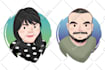 do your professional avatar for social network