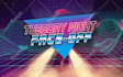 make 80s chrome retro vintage logo