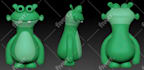 do advance 3d character sculpture, modeling, and rigging