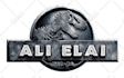 put your text or your name on jurassic world logo