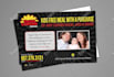 design amazing restaurant postcard, recipe card, eddm