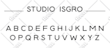 create a professional custom font