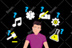 create illustration vector graphic cartoon character