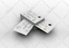 design business card and stationery design with qr code