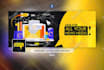 create a professional facebook cover