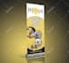 design roll up, retractable banner, pull up or roller banner