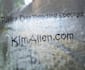 put name message on a foggy window