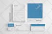 design business card, letterhead, and stationery branding