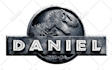 put your text or your name on jurassic world logo
