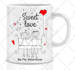 illustrate custom mug or glass design for food and drink