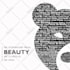 create a chraming text portrait on your photo