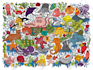 create detailed doodle art for you