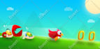 create any 2d game graphics design and ui for your game