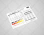 design information form, questionnaire, menu or CV