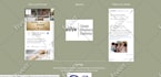 create a modern wordpress website design or blog