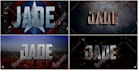 covert your text into a cinematic movie style title 2d jpg png