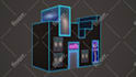 create 3d low poly model for any game with pbr texture
