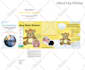 redesign your product, package label in vector
