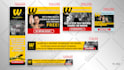 design static, animated HTML5 or GIF banner ads