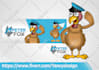 design professinal cartoonish logo