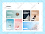 design a modern website or landing page UI in figma