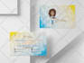 design a professional brochure or magazine layout