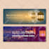 do outstanding web banner design, banner ads, youtube banner, facebook cover