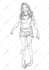 illustrate you as a zombie