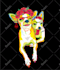 make colorful pop art illustration of your dog or cat