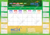 do professional full page or desk calendar design