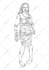 illustrate you as a zombie