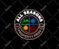 do amazing landscape, trimming, agriculture and lawn care logo