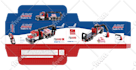 do custom packaging box design and box dieline cutline
