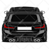 draw cool car vector illustration for your t shirt
