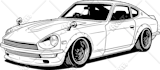 create tshirt design illustrations of cars and automotive