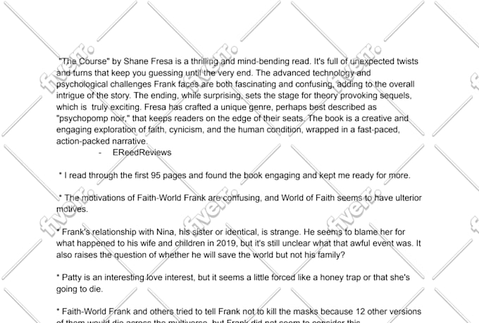 elevate your story, beta read and review