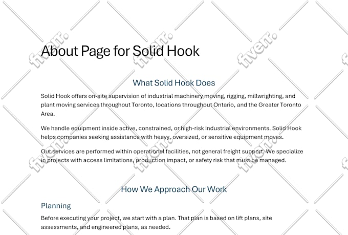 write a compelling about us and bio