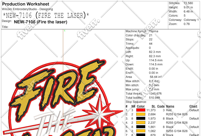 do embroidery digitizing into dst in 30 minutes