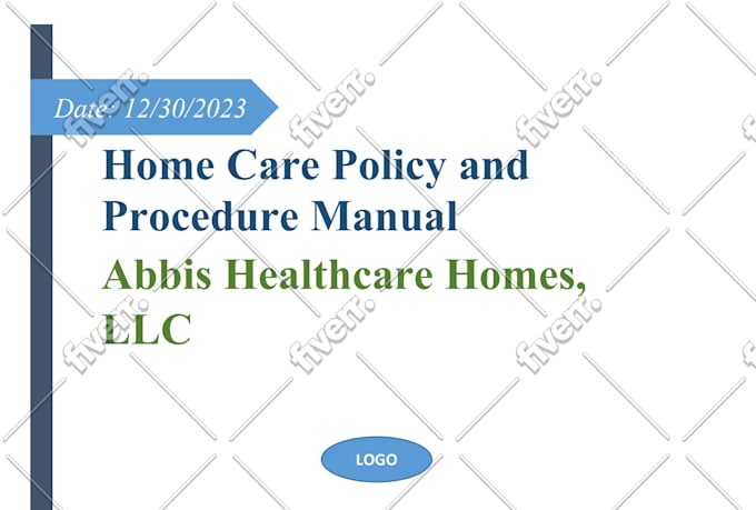 write policies for group homes, staffing, and healthcare facilities