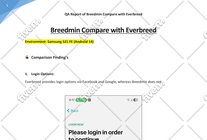 professionally test and review your android game, app, or website