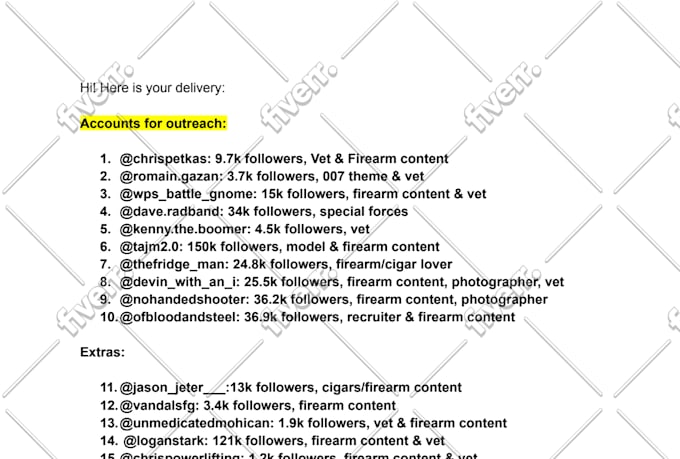research influencers in any niche
