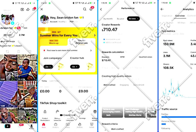 setup tiktok shop for creator reward program uk usa